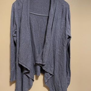 Merona Women’s Gray  Cardigan Sweater Long Sleeve Size XL